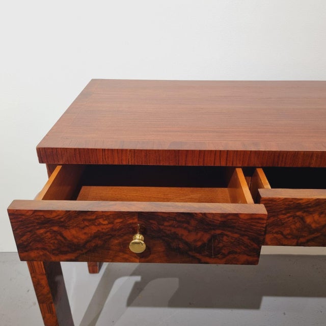 1930s Art Deco Writing Desk, 1930s For Sale - Image 5 of 17