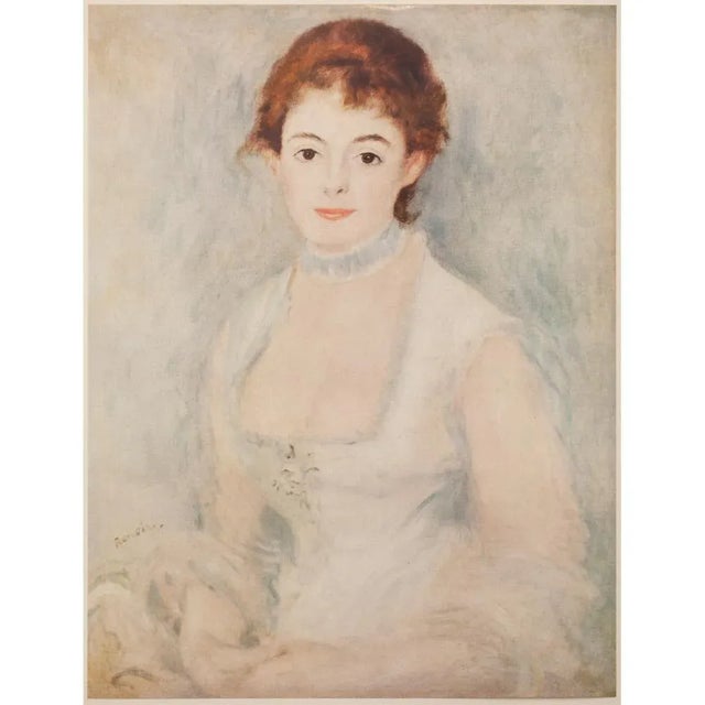 Paper 1950s After Auguste Renoir "Madame Henriot" First Edition Photogravure For Sale - Image 7 of 7