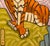 Contemporary Tiger Charmed Moon Original Oil Painting Stephen McDonough For Sale - Image 3 of 4