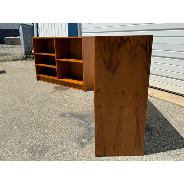 Mid-Century Modern Danish Modern Poul Hundavad Style Teak Bookcases For Sale - Image 4 of 12