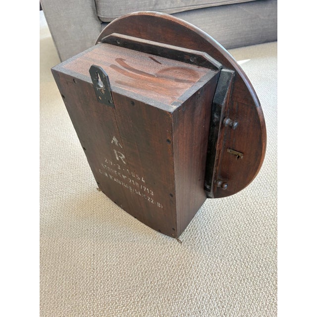 1930s Original Raf Operation Room Sector Fusee Wall Clock Battle of Britain Ww2 For Sale In Dallas - Image 6 of 18