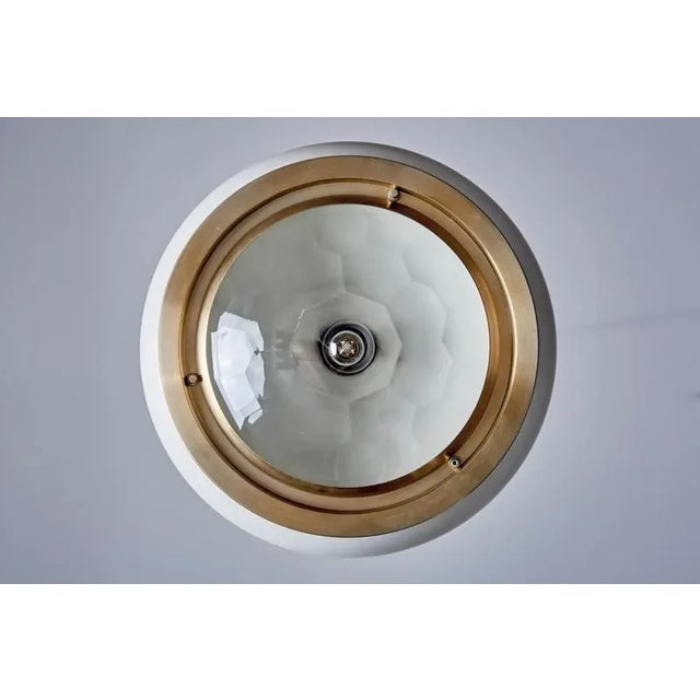 Opaque Glass Pendant by Pia Guidetti Crippa for Lumi Milano, 1960s For Sale - Image 11 of 14