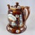 Ceramic English Measham Bargeware Love at Home Teapot on Stand For Sale - Image 7 of 12