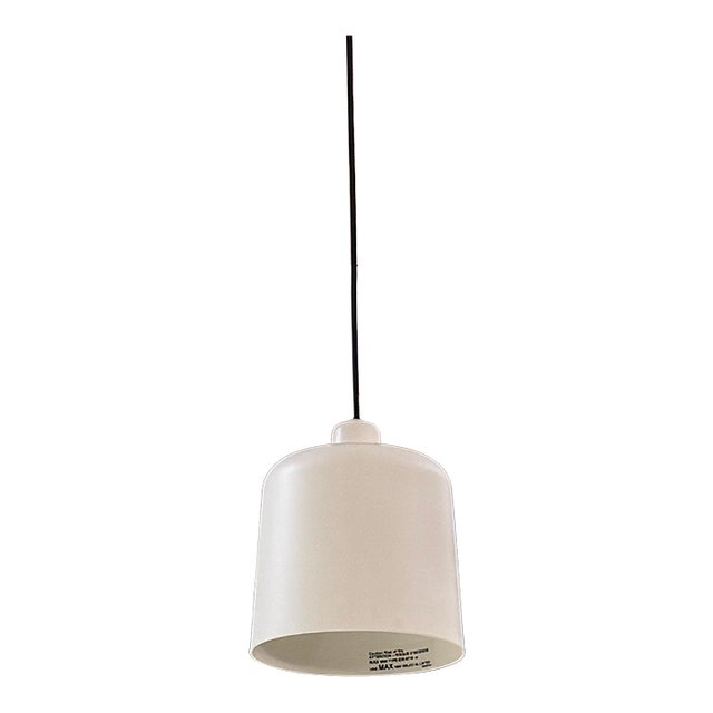 Luceplan Zile Pendant, Matte White For Sale