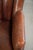 Brown Club Chair in Sheepskin Leather For Sale - Image 8 of 15