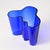 Large Cobalt Blue Savoy Vase in Glass by Alvar Aalto for Iittala, 1992 For Sale - Image 10 of 10
