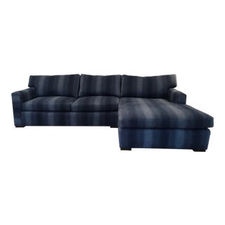 A. Rudin Sectional With Cowtan & Tout Fabric For Sale