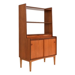 Vintage Bookcase with Pull-Out Desk by Bräntorps, 1960s For Sale