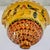 Mediterranean Vintage Italica Ars Italian Majolica Wall Pocket Planter, Scalloped Ceramic Hanging Jardiniere For Sale - Image 3 of 10