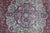 1970s Vintage Persian Handmade Wool Cotton Red Area Rug For Sale In San Francisco - Image 6 of 10
