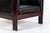 Mid Century Danish Black Leather Lounge Chair in Style of Arne Norell, Matching Sofa For Sale - Image 12 of 15