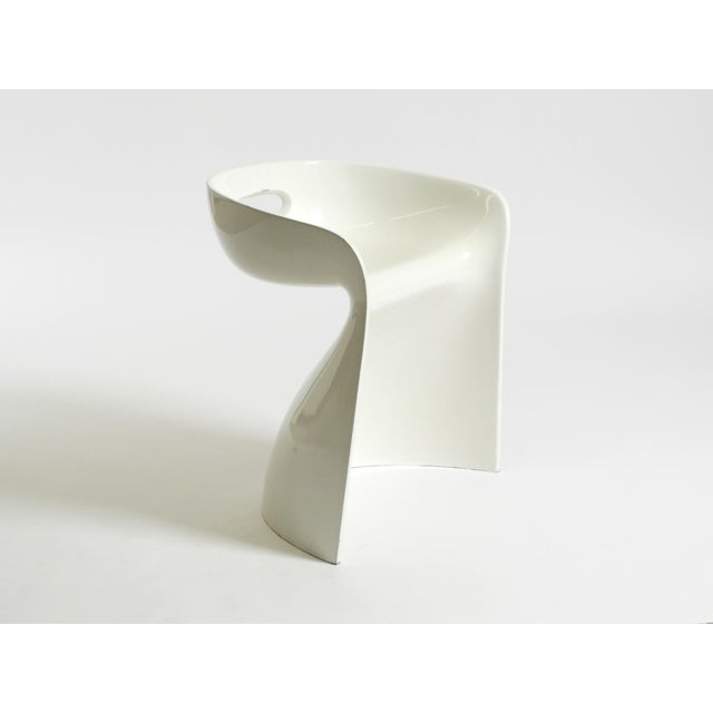 1970s Vintage White Stool by Winfried Staeb, 1970s For Sale - Image 5 of 18
