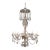 19th Century French Cut Crystal Chandelier 8 Lights For Sale