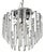 Mid-Century Modern Italian Murano Glass Camer Prism Chandelier For Sale - Image 3 of 4