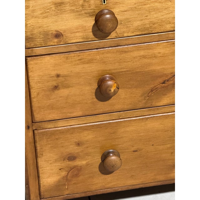 Antique Pine Two Over Two Drawers - Chest of Drawers From England For Sale - Image 14 of 18