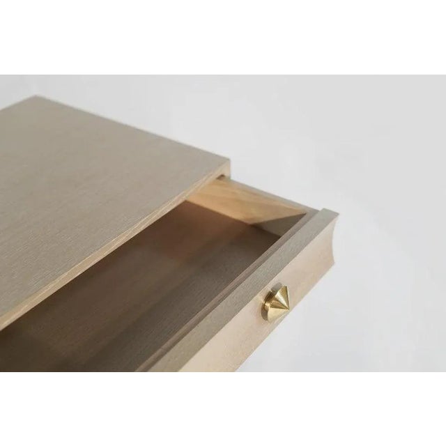 Stacked Chests of Drawers in Limed Oak For Sale - Image 11 of 12