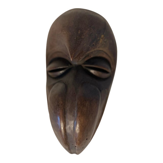 1960s Hand Carved Dan Ge Gon Zoomorphic Mask For Sale