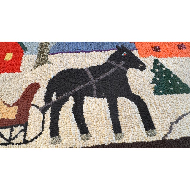 American Antique Textile Handmade Folk Art C1910 Americana C1910 Provinance For Sale - Image 3 of 14