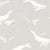 Sample - Borastapeter Whales Wallpaper in Grey For Sale