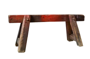 Industrial Wooden Trestle, 1920s