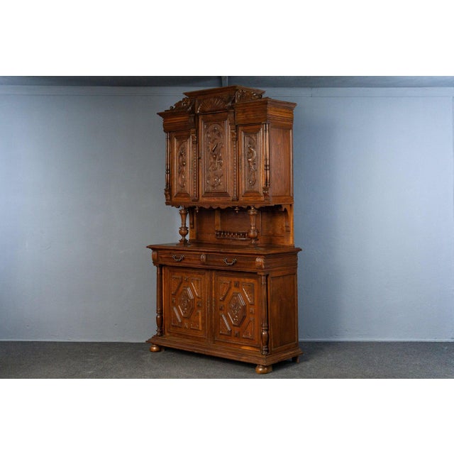 Antique Buffet with Drawers For Sale - Image 4 of 18