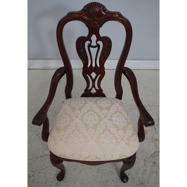 Age: Approx: 20 Years Old Details: Fine Carved Details High Quality Construction Queen Anne Legs & Pad Feet Chippendale...
