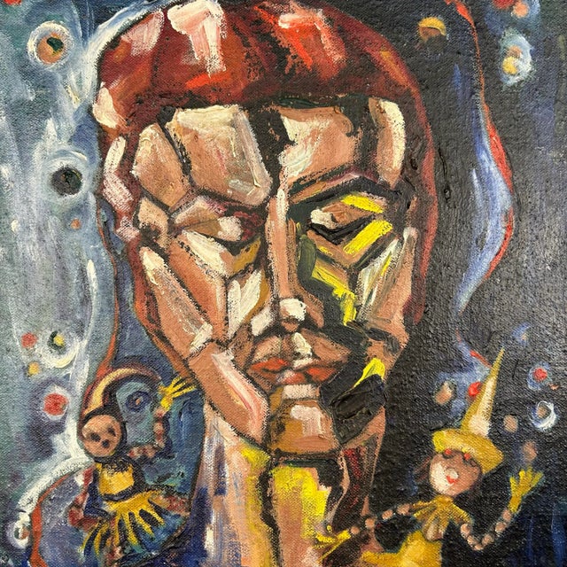 “Puppets” Painting Carolyn G. Simmendinger For Sale In Cleveland - Image 6 of 12