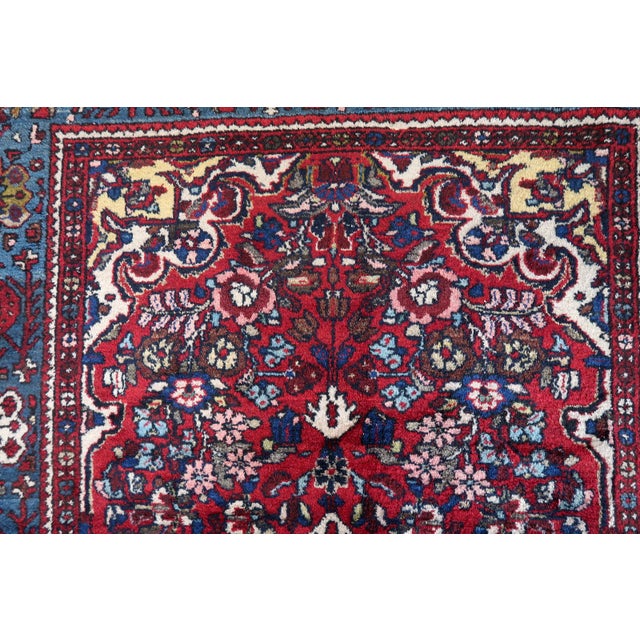 1960s, Handmade Vintage Persian Malayer Rug 5.4' X 10.6' For Sale - Image 10 of 15
