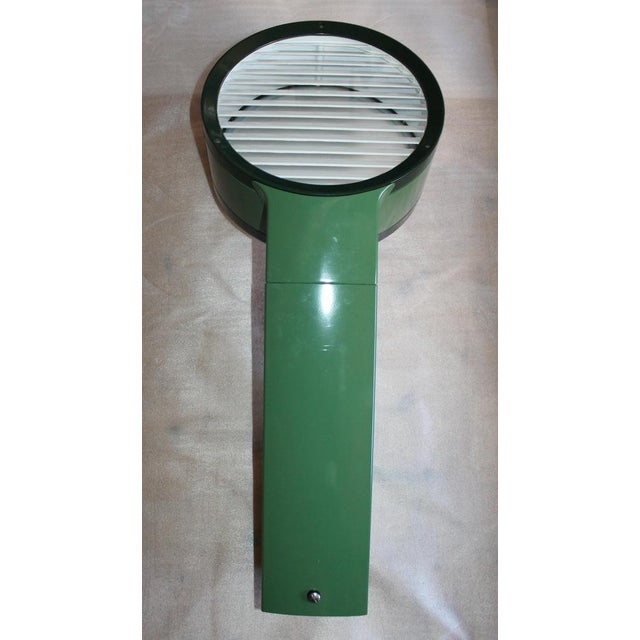 Italian Green Outdoor Light Fixture by Tobia Scarpa for Flos, 1973 For Sale - Image 3 of 9