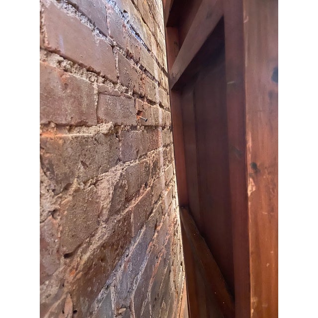 Mid 20th Century 2-Panel Asian Wooden Panels For Sale - Image 4 of 10