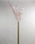 Brass and Pink Murano Glass Floor Lamp from La Murrina, 1970s, in Very Good conditions. Designed 1970 to 1979 This piece...