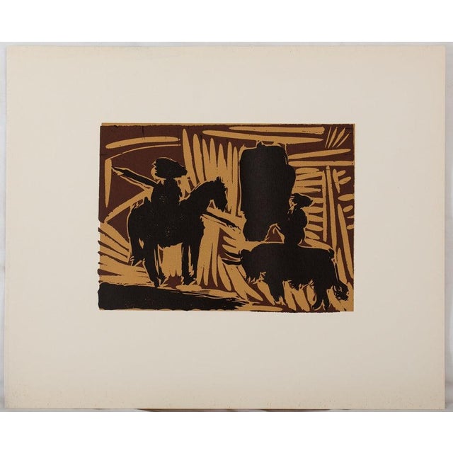 Pablo Picasso, Bullfight, The Entrance of the Bull, Etching For Sale - Image 4 of 4