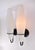White Modernist Glass Wall Sconces C-1556 by Raak, 1950s For Sale - Image 8 of 15
