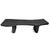 Wood Organic Modern Black Natural Edge Slab Bench/Coffee Table For Sale - Image 7 of 9