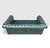 Dark Green 1960s Classic English Traditional Chesterfield Sofa in Rich Dark Green Leather- Brass Nail Head Trim For Sale - Image 8 of 11