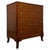 A beautifully crafted early 20th-century English chest of drawers, finely constructed in mahogany and distinguished by...