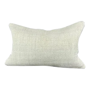 16 x 24 Hemp Pillow Turkish Cushion Natural White Pillow Cushion Cover