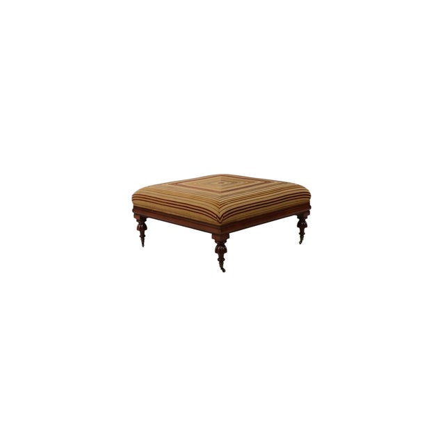 Henredon Late 20th Century Henredon Ottoman For Sale - Image 4 of 8