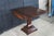 Antique 19th Century American Empire Crotch Mahogany Game Card Console Table For Sale - Image 9 of 15