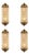 Vintage Art Deco Style Crystal Sconces, 1970, Set of 4 For Sale
