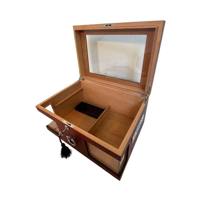 Vintage Art Deco Humidor For Sale - Image 4 of 7