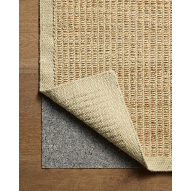 Amber Lewis x Loloi Lilah Natural / Antique Ivory 7'-9" x 9'-9" Area Rug For Sale In Dallas - Image 6 of 7