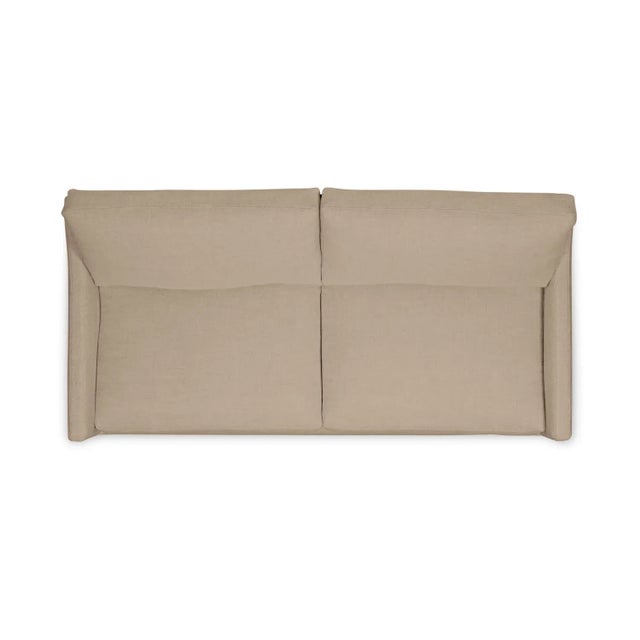 Moss Studios Moss Home Megan Sofa 108"W, Safari Flax For Sale - Image 4 of 7