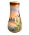 On offer is an antique French porcelain opaline glass vase, manufactured around the late 19th to early 20th century in the...
