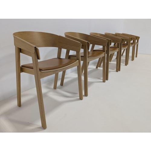 Muuto Cover Chairs, Set of 6 For Sale - Image 9 of 16