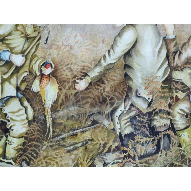 Glass Anthony Palmer, Brightling Beaters, 20th Century, Watercolor on Paper, Framed For Sale - Image 7 of 14