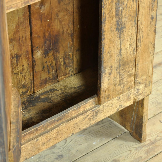 Antique Wabi-Sabi Cabinet in Beech, 1850s For Sale - Image 6 of 14