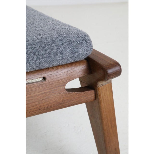 Brown Mid-Century Hunting Chair by Heinz Heger for PGH Erzgebirgisches Kunsthandwerk Annaberg-Buchholz, 1960s For Sale - Image 8 of 18