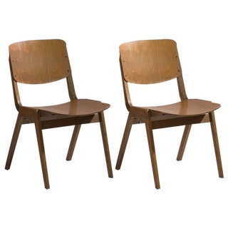 Vintage Dining Chairs from Thonet, 1950s. Set of 4 For Sale