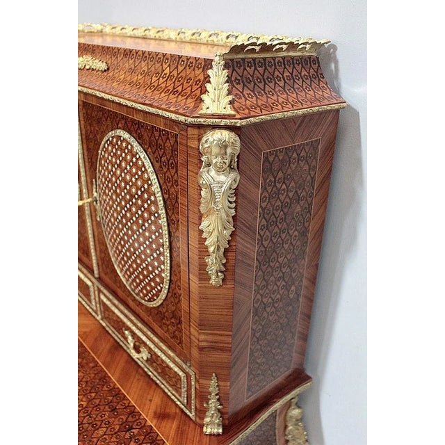 19th Century Happiness of the Day in Marquetry For Sale - Image 5 of 12